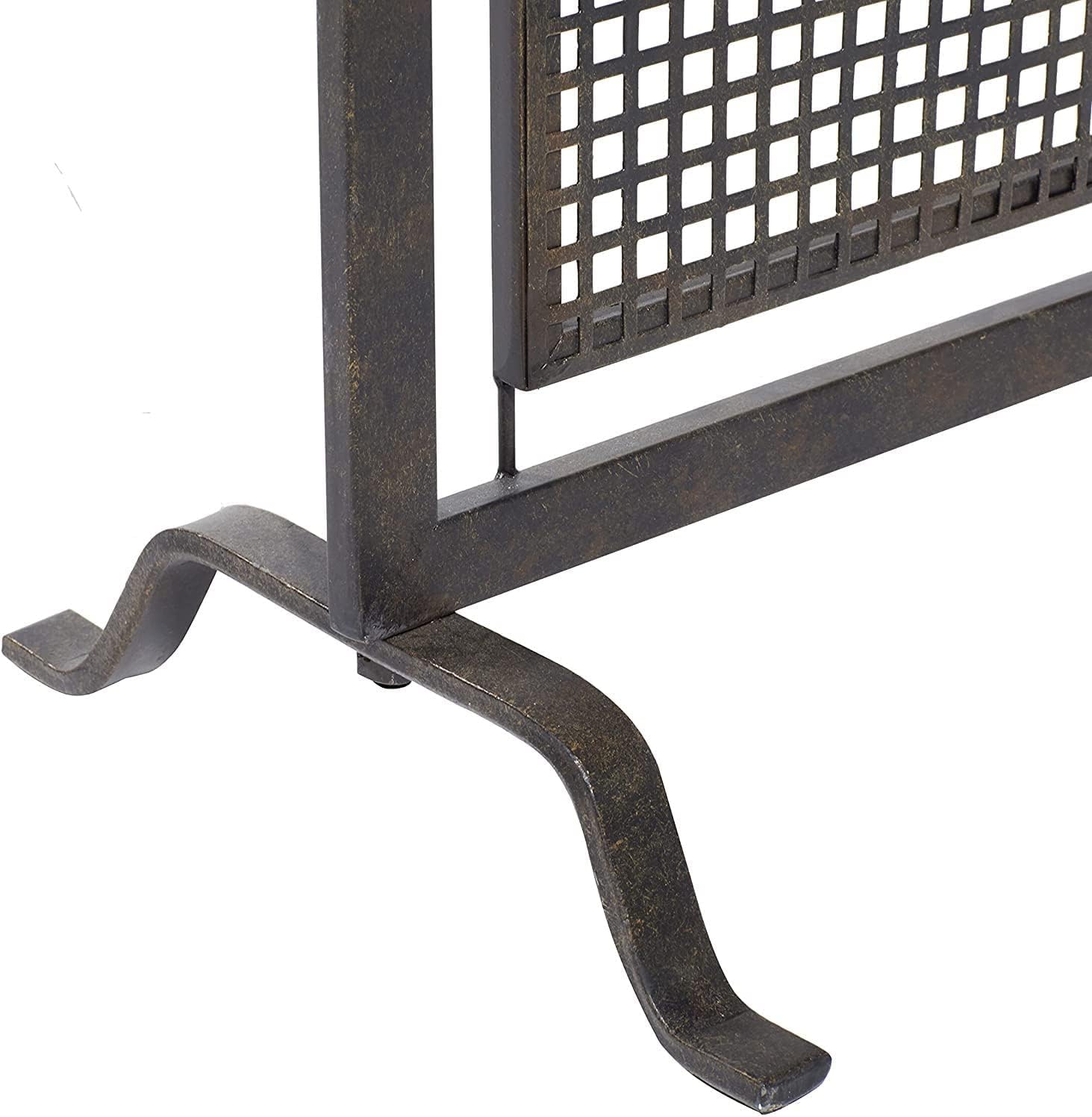 Fireplace Screens Deco Iron Mesh Fireplace Screen Fireplace Screen Flat Fireplace Screens Decorative Feito na China