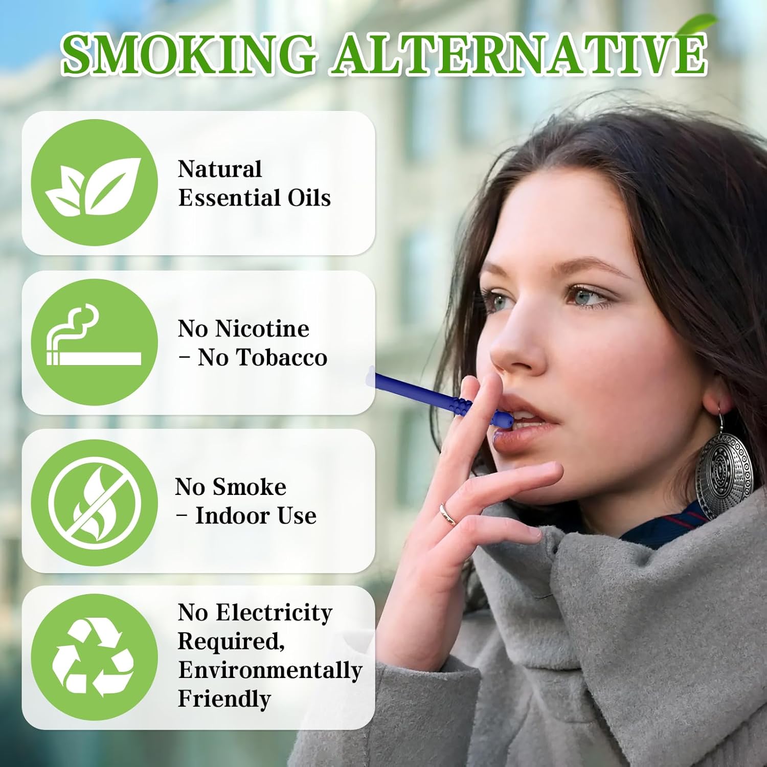 3Pcs Chewable Breathers Sticks with Essential Oils (red yellow blue) - Image 2