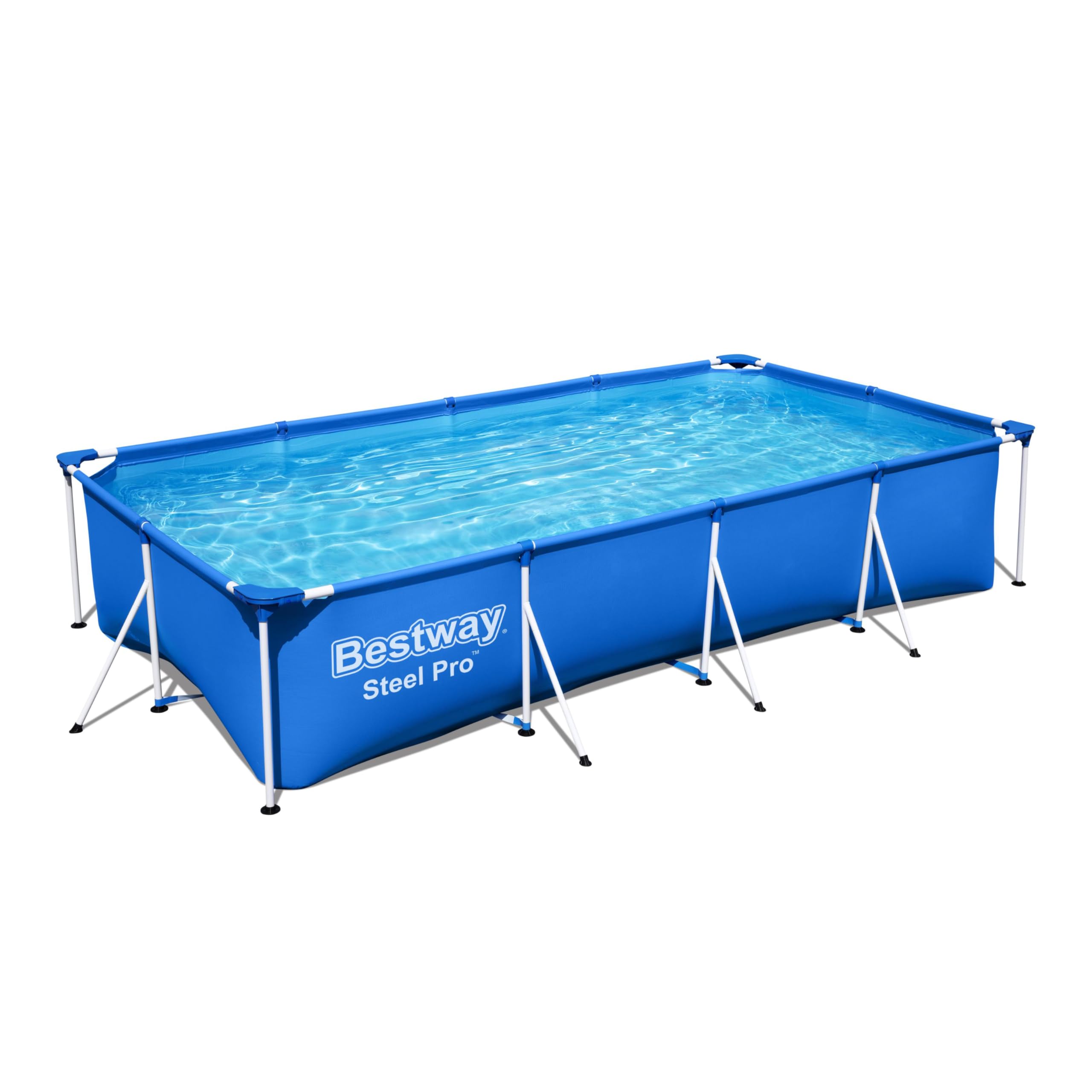 Bestway Steel Pro Frame Pool ohne Pumpe 400 x 211 x 81 cm