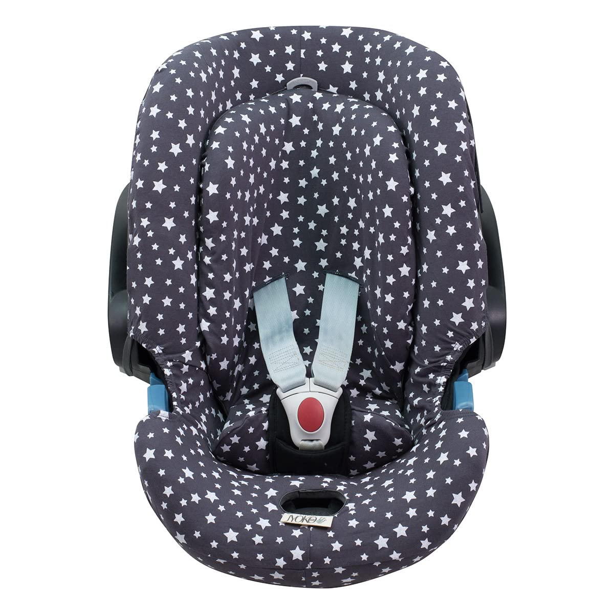 JYOKO KIDS Funda Compatible con Romer Kidfix II XP SICT kidfix2 S, Kidfix Z - Line (CON OJAL, FLUOR HEART) — view 10
