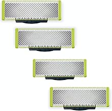 One Blade Compatible Philips Razor Blades, 4 Pieces, Replacement Blades for Men