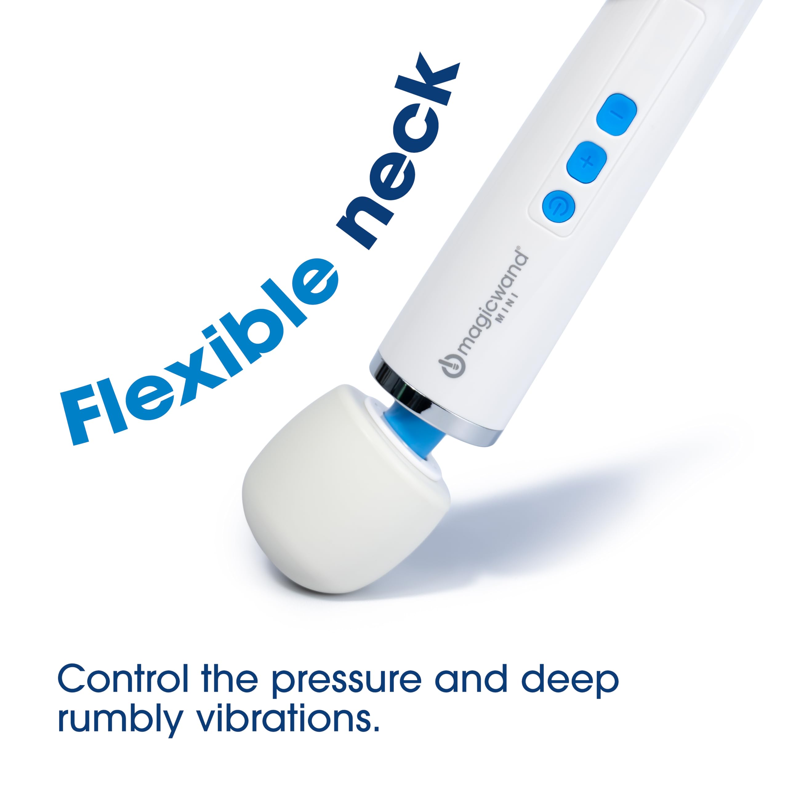 Magic Wand HV-260 ā Handheld Plug-in 2-Speed Personal Vibrator & Massager for Women, Men, & Couples ā Delivers Targeted, Deep Rumbly Power and Continuous Use: Mini