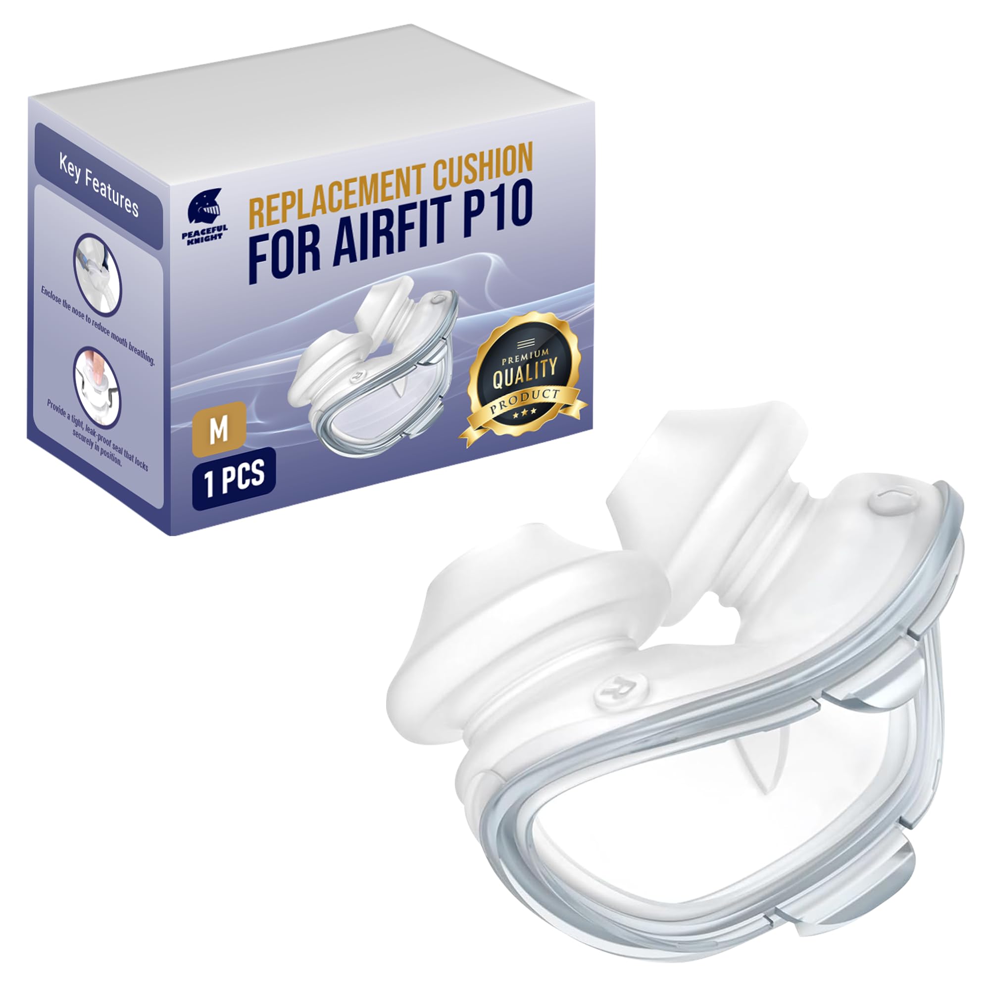 Amazon.com: AirFit P10 Nasal Pillow Cushion (Medium) – Soft