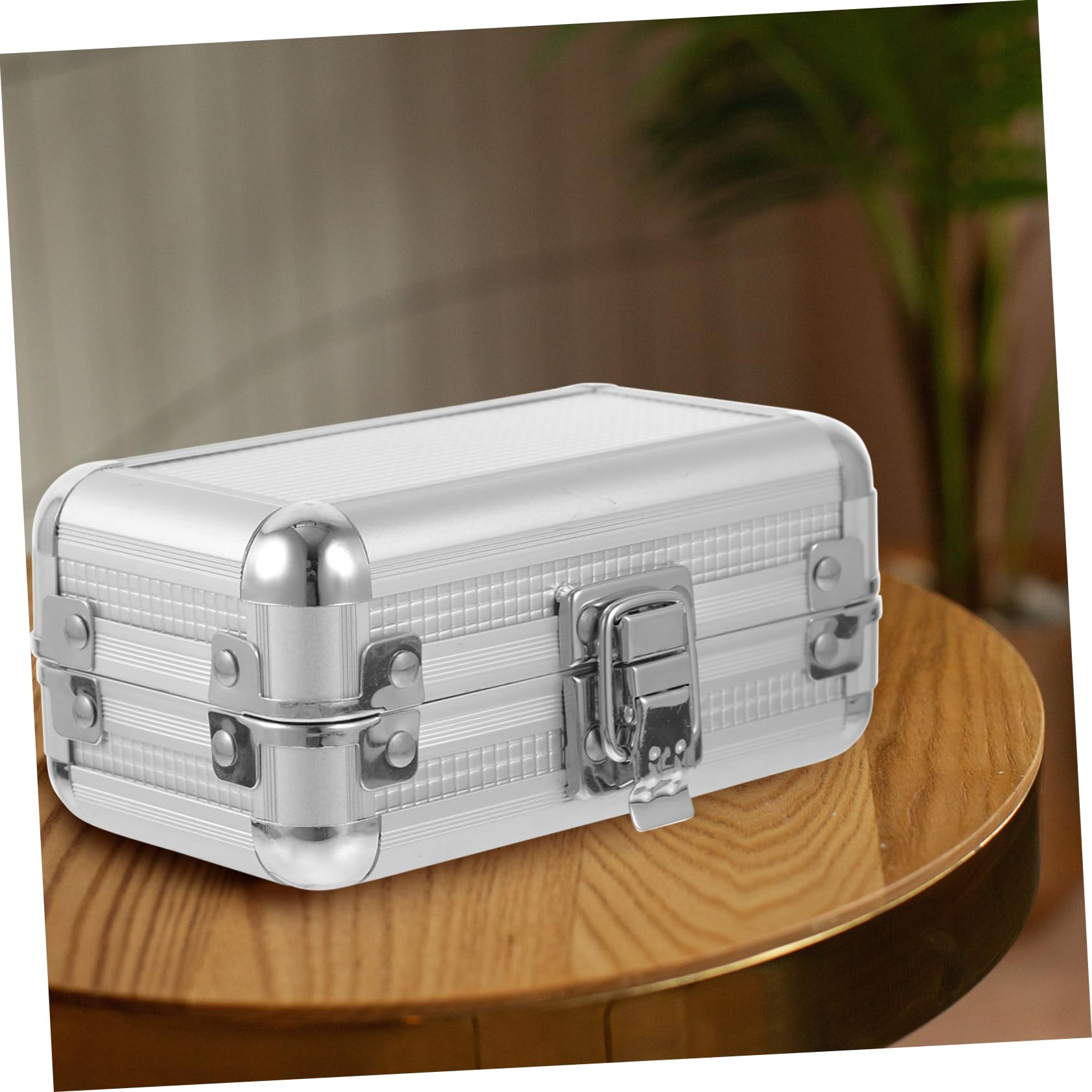 CONGARTENO Box Filter Box Telescope Filter Storage Eyepiece Filter Organizer Telescope Filter Holder Camera Filter Case Telescope Accessory Lens Filter Case Telescope Filter Case Iron Silver