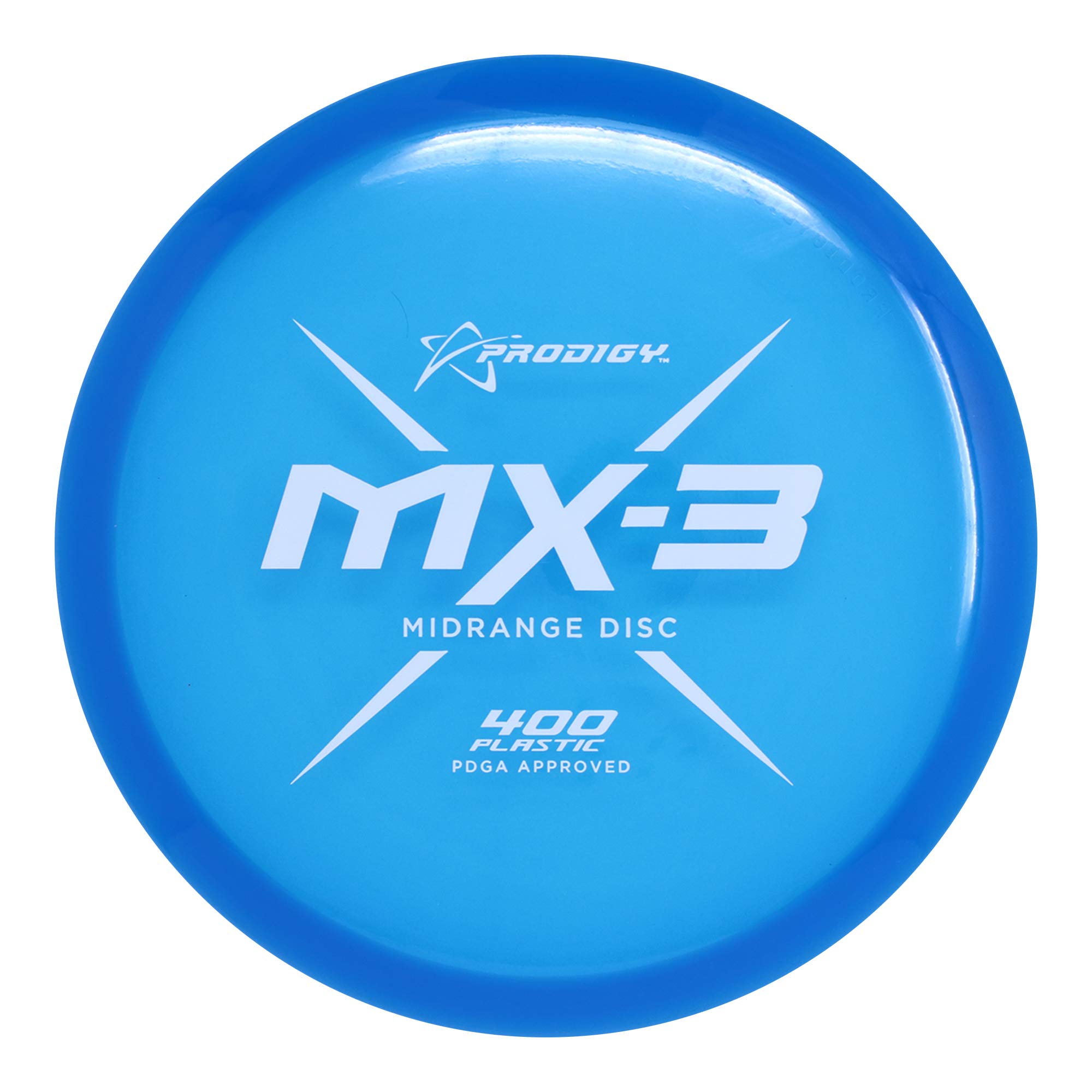 Prodigy Disc 400 MX-3 Midrange | Slightly Overstable Midrange Disc Golf Disc | Tour Quality Plastic | High-Level Controllability and Performance | (Colors May Vary) (177-180g)
