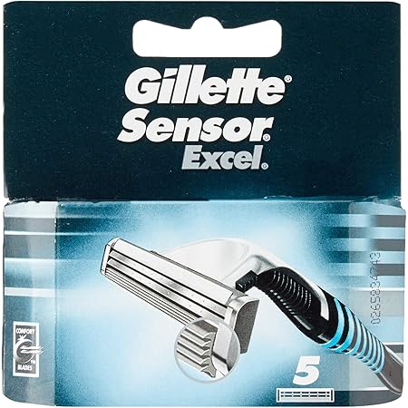 gillette sensor excel 3 lames
