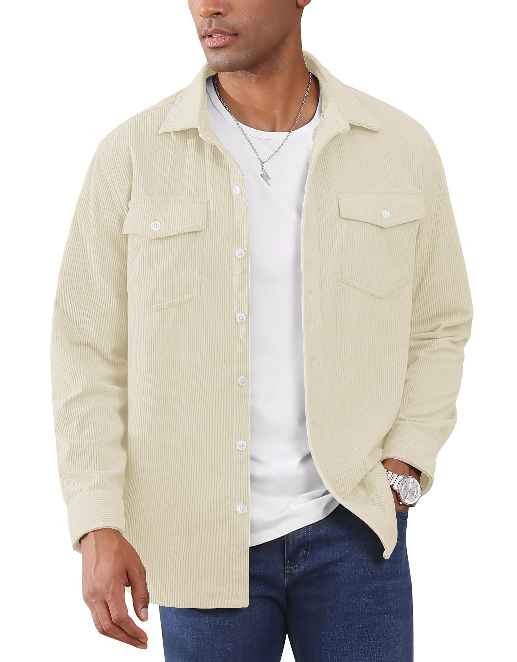 ONLY & SONS JUNIOR overshirt licht kaki