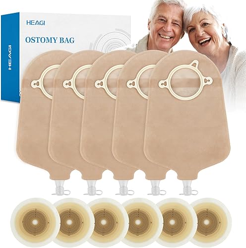30 bolsas de urostomía, suministros de ostomía de dos piezas para colostomía, ileostomía, cuidado del estoma, suministros de urostomía, corte máximo