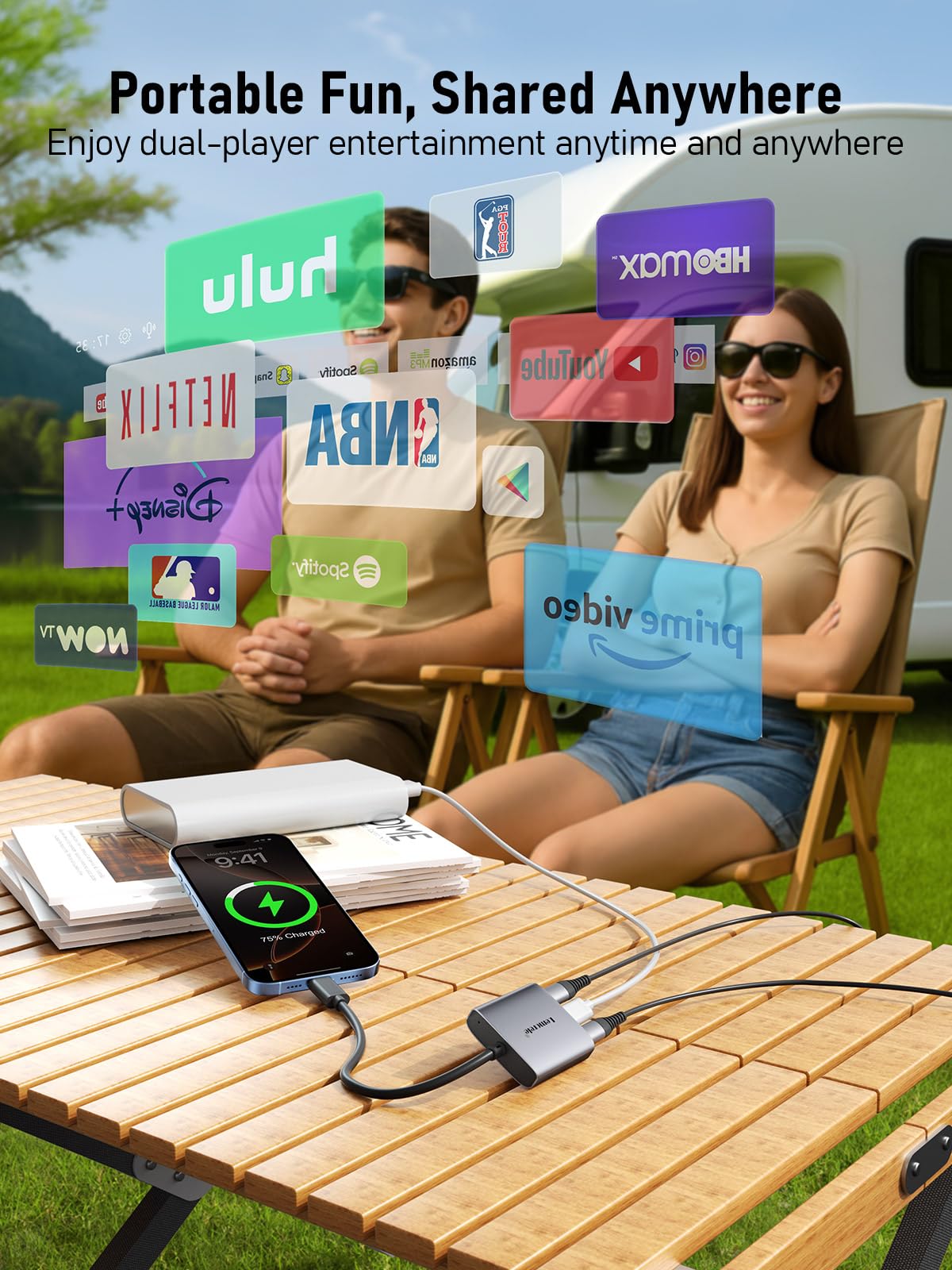 Lemorele Adapter HDMI na USB C do Xreal, Rayneo