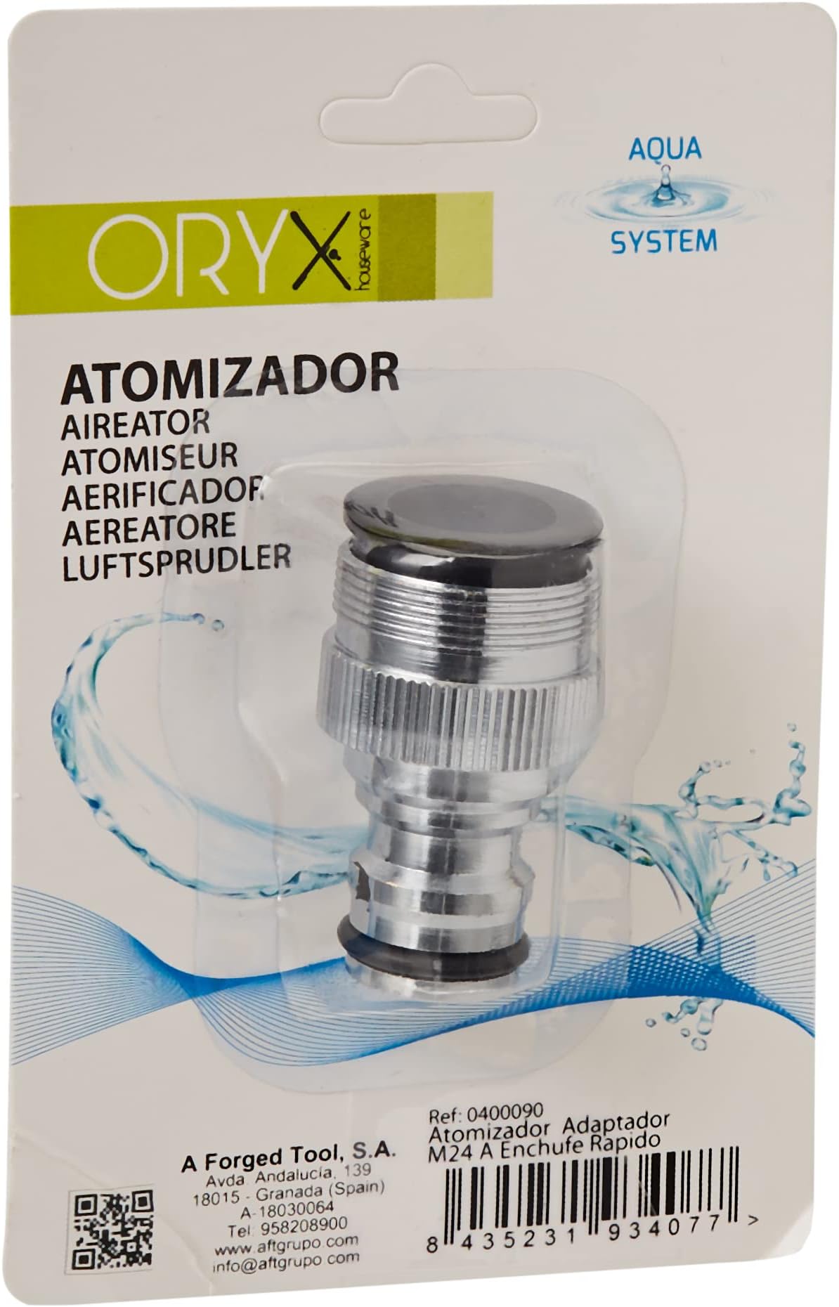 Saturnia 4070090 Atomizer Fast Socket Adapter-m24