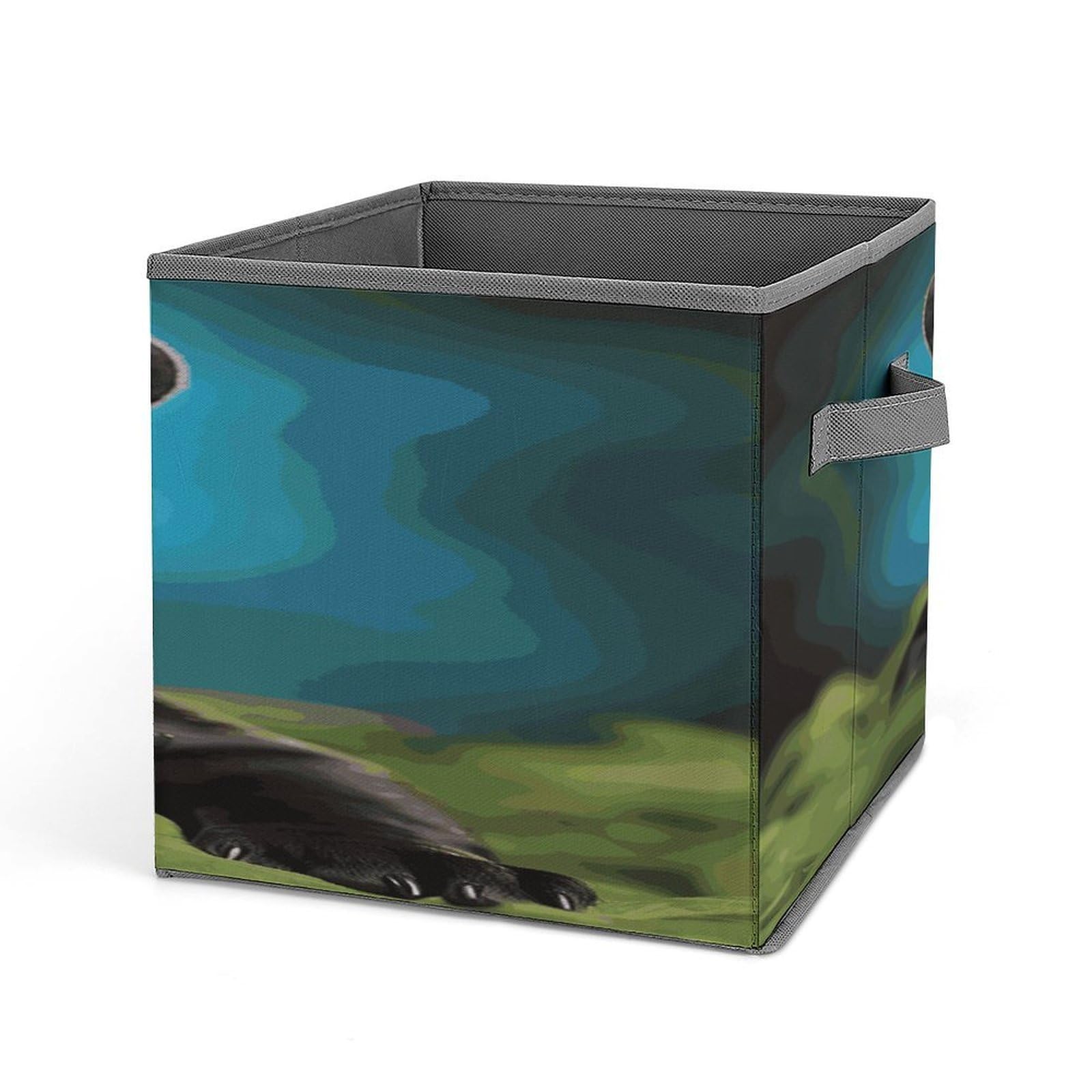 Fekiloot Style French Bulldog Puppy With Camera Storage Bins Storage Baskets