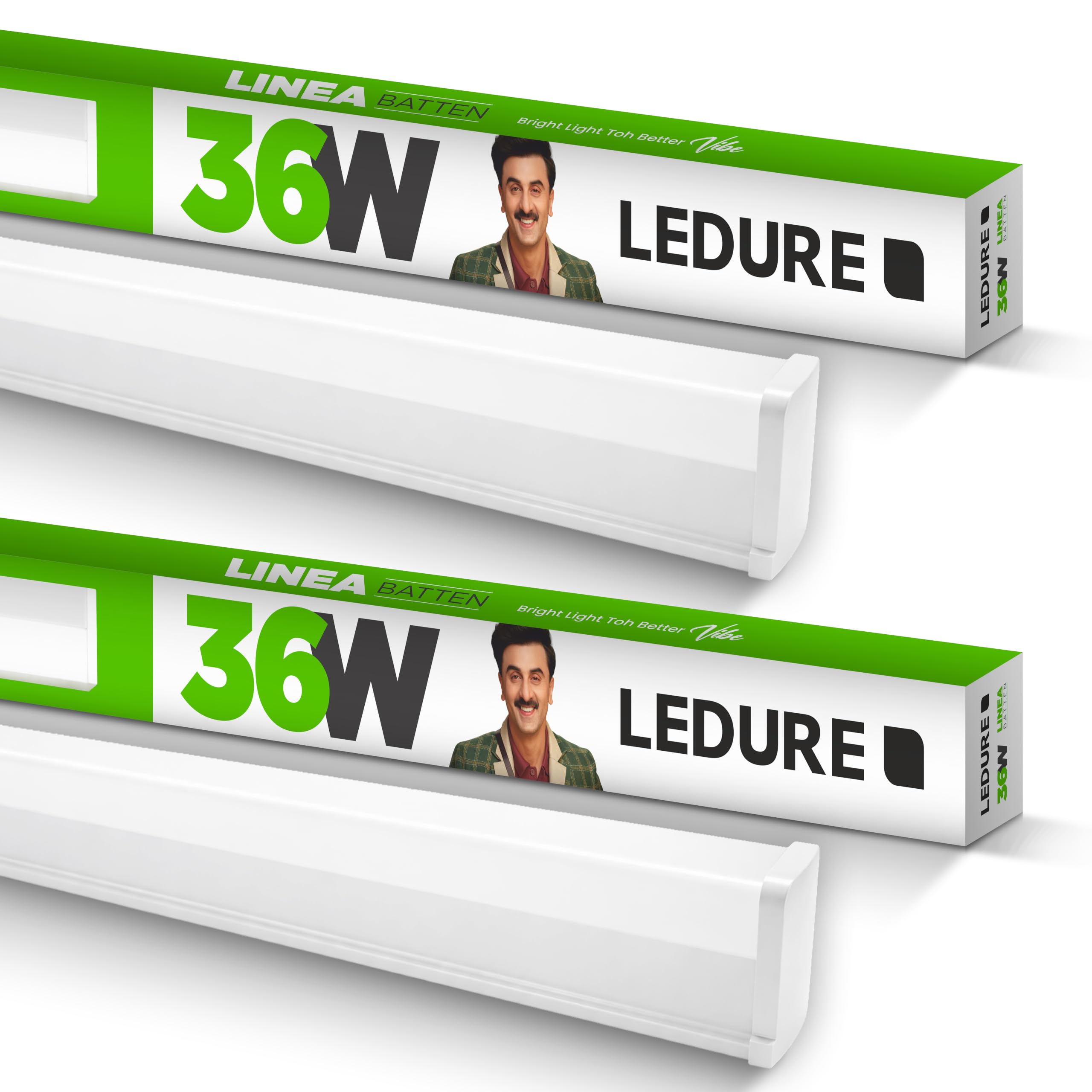 LEDURE Linea 36W LED Batten - Cool White -11 LEDURE Linea 36W LED Batten - Cool White -11