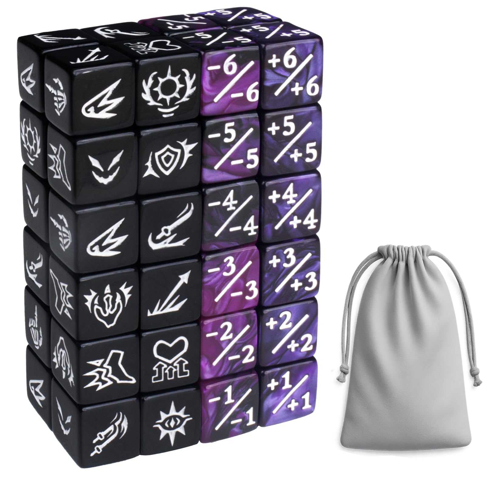 Amazon.com: 48 PCS MTG Dice Counters Set with Bulk Abilities