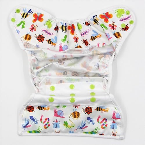 Miniatura 3 de JOBEBE Pañal de tela para bebé, reutilizable, lavable, ajustable