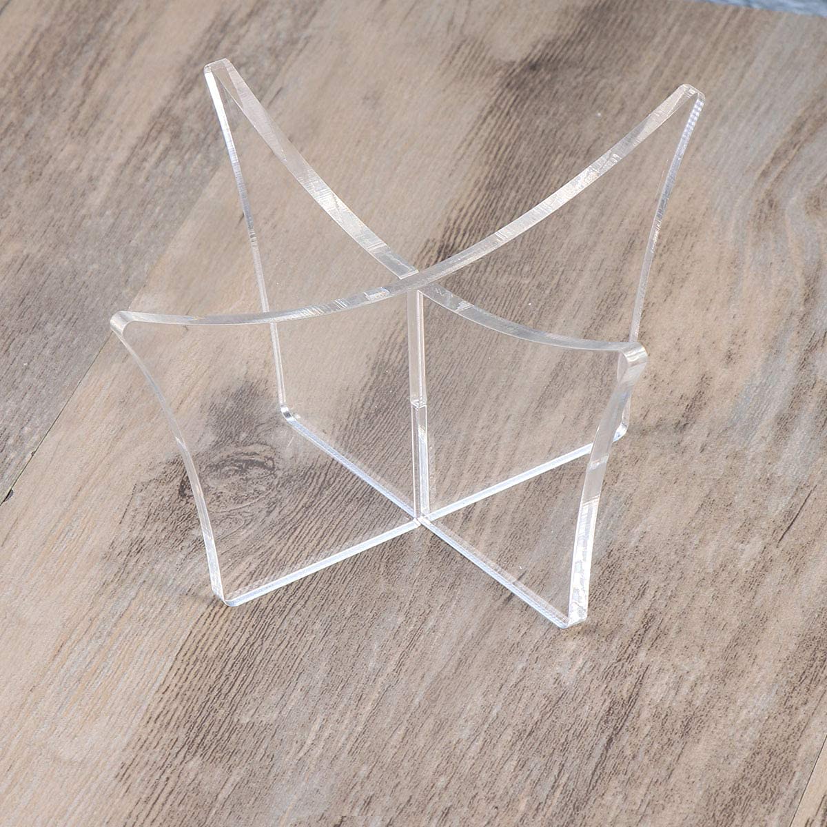 Vetrina Espositiva In Acrilico Con Base A Specchio E Supporto Per Palloni, Cubo 30x30x30 Cm, Protezione UV, Per Pallacanestro, Calcio, Rugby, Pallone Da Calcio