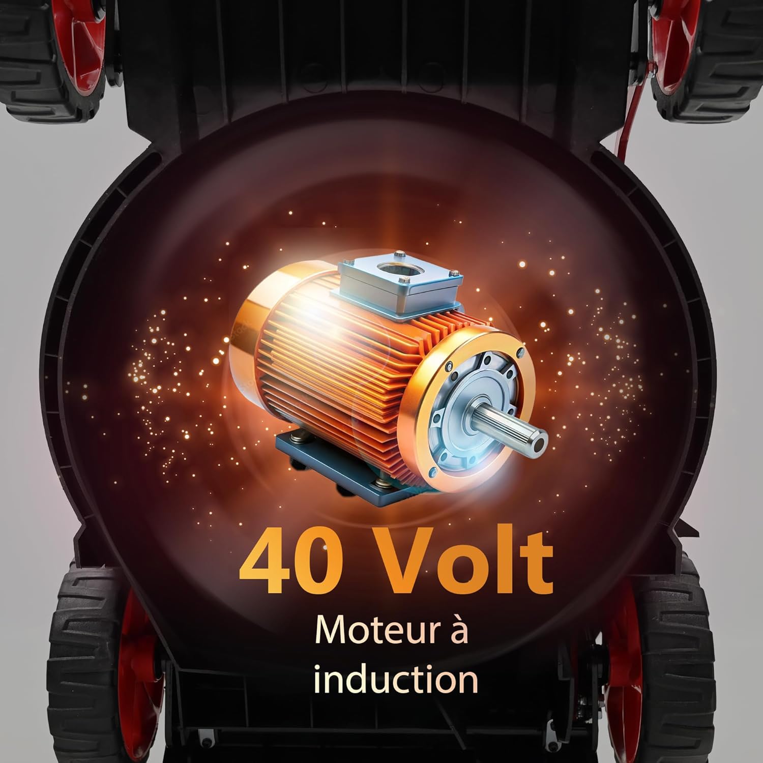 Illustration of 40 Volt brushless motor