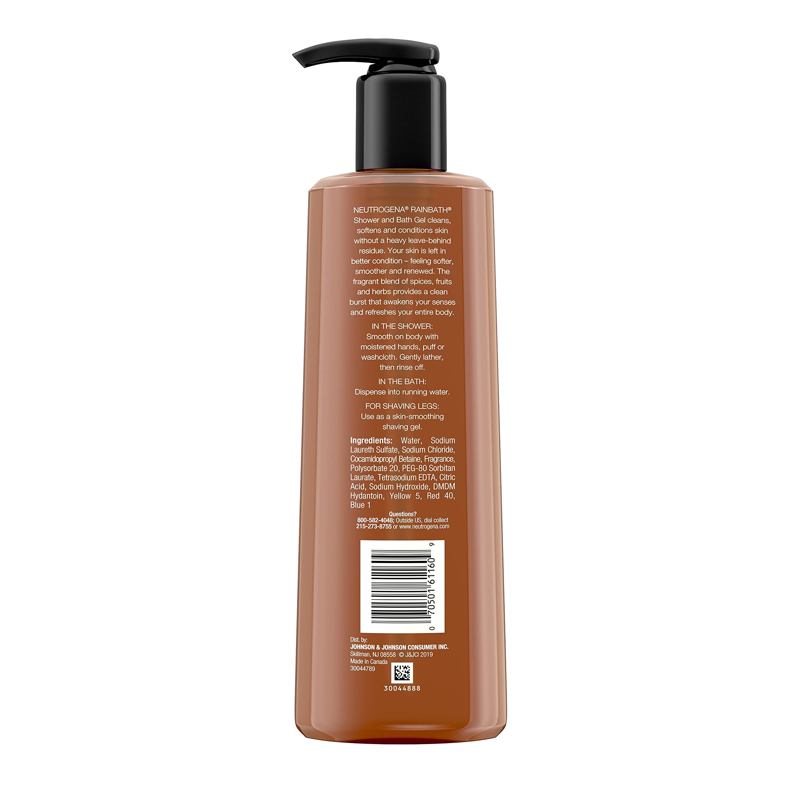 Neutrogena RainBad Gel originale, 16 oncia fluido