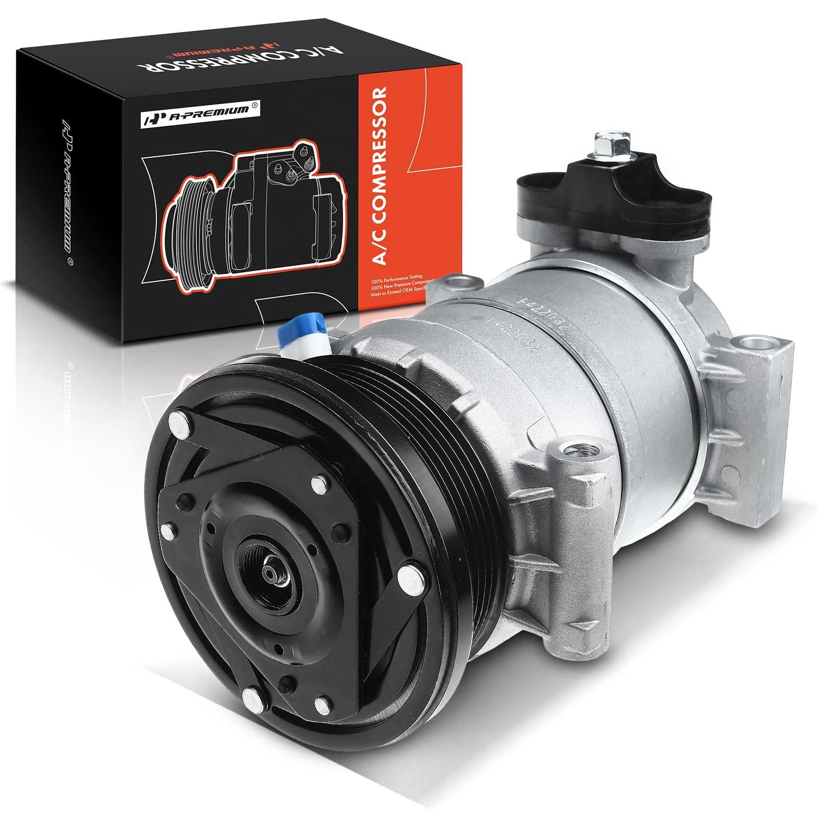 Photo 1 of A-Premium Air Conditioner AC Compressor with Clutch Compatible with Chevy Express S10 C4500 C5500 Kodiak GMC Jimmy Savana Sonoma Hummer H1 Isuzu Hombre Bravada