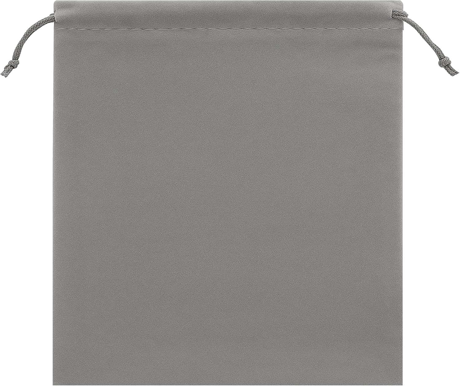 Mandala Crafts 14x14 Gray Velvet Drawstring Bags - 10 Large Velvet Drawstring Pouches Bulk for Party and Wedding Favor, Gift Wrapping, Packaging, and Jewelry Gift Bags - Image 4