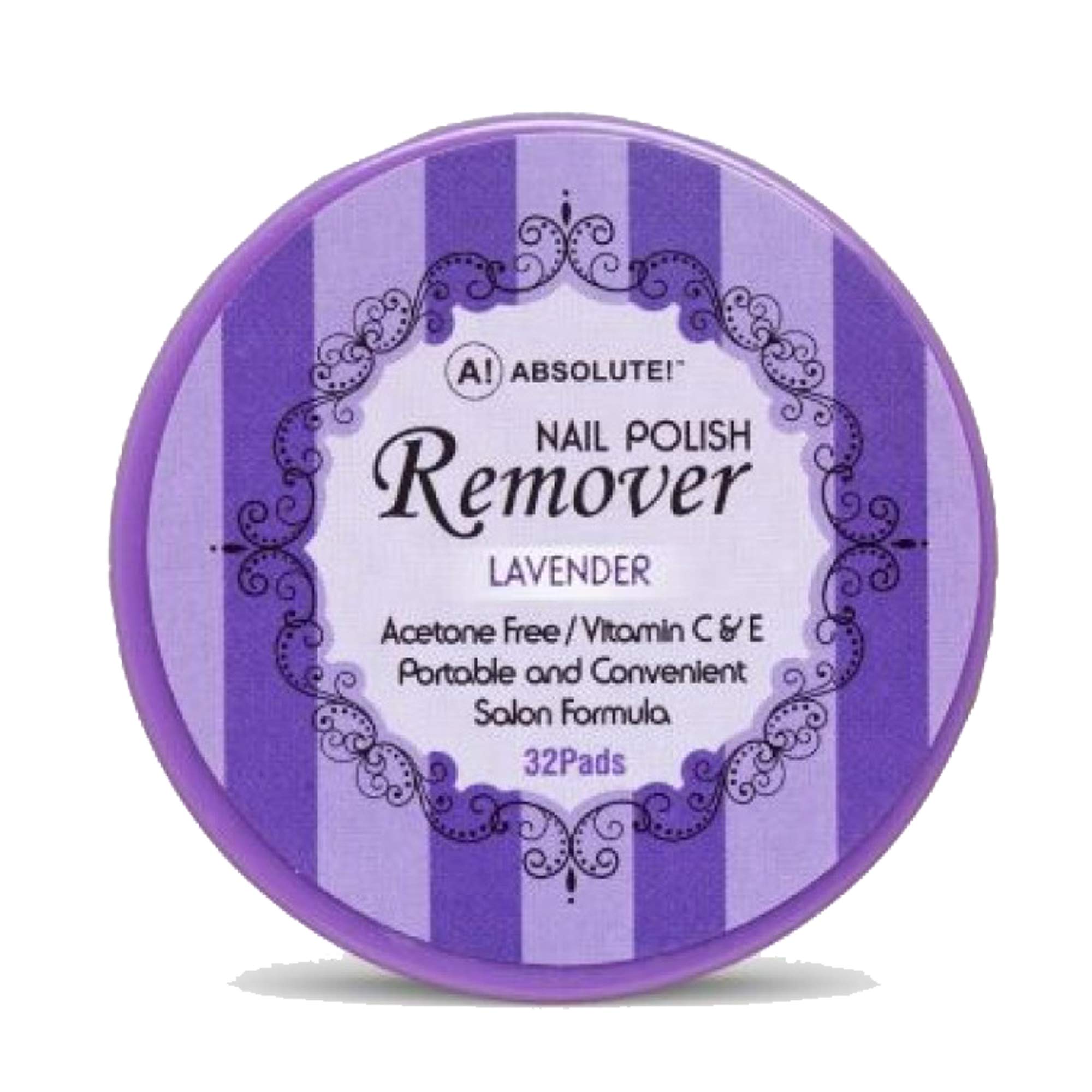 Absolute Nail Polish Remover Pads Lavender Scent by ABSOLUTE NEW YORK