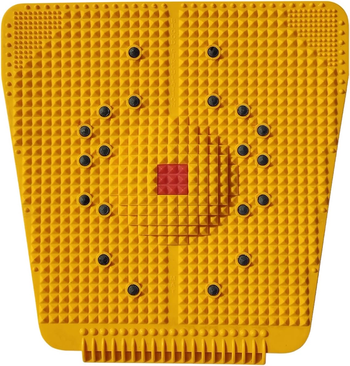 Accupresure Mat Magnetic Pyramidal Therapy for Stress and Pain Relief, Blood Circulation Its Useful for Heel//Leg Pain Deluxe Foot Manual Power Mat for Unisex