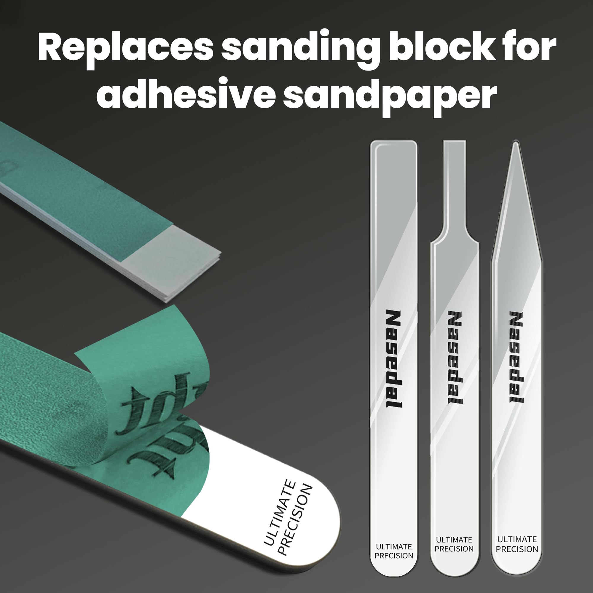 Gunpla Glass Files - 7 Piece Polishing Set -10