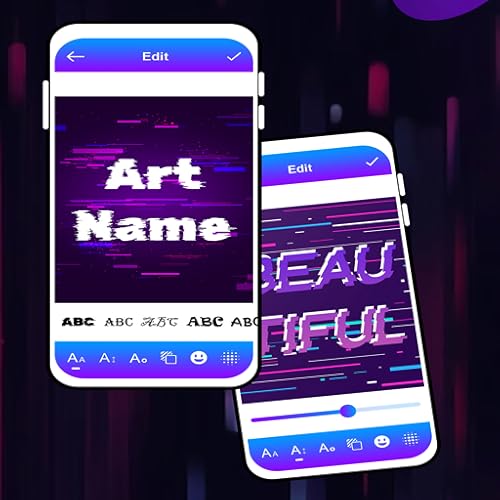 Glitch Name Art Maker