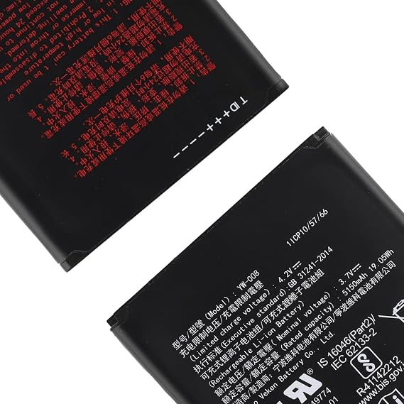 Rechargeable 0 Cycle Replacement Battery YW-008 Compatible with VEKEN Pax A920 Pro with Tools