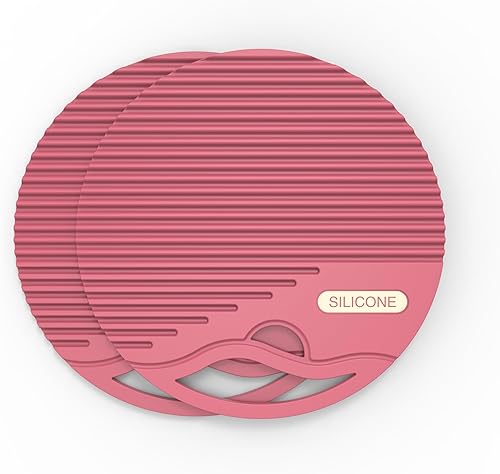 Salvamanteles de silicona para platos calientes, salvamanteles resistentes al calor para ollas y sartenes calientes, almohadillas calientes