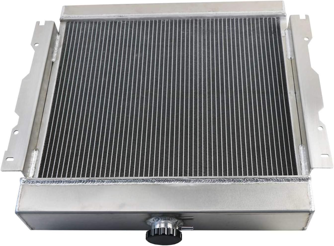 ALLOYWORKS 3 Row Full Aluminum Radiator For 1970-1979 Dodge B/D100 200 300 CB300 W150 Pickup Ramcharger/Plymouth PB200 PB300 Truck V8