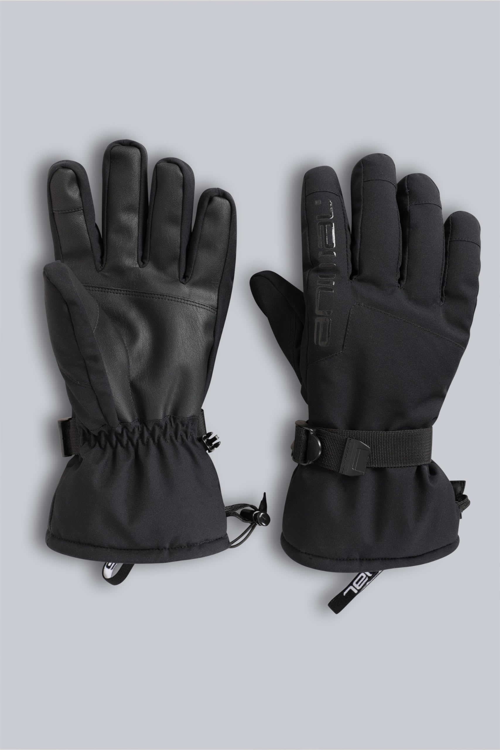 Animal Men's Edge Ski Gloves - Waterproof With PrimaLoft® Gold Insulation, Adjustable Cuffs