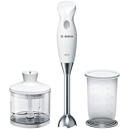 Immagine del prodotto Bosch Elettrodomestici MSM6B500 CleverMixx Mixer a Immersione, 350 W, 1 Liter, 1 Decibel, plastica, Bianco