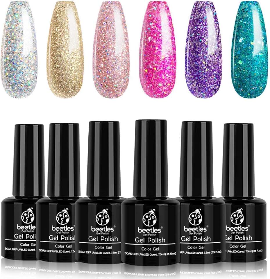 glitter gel nail polish