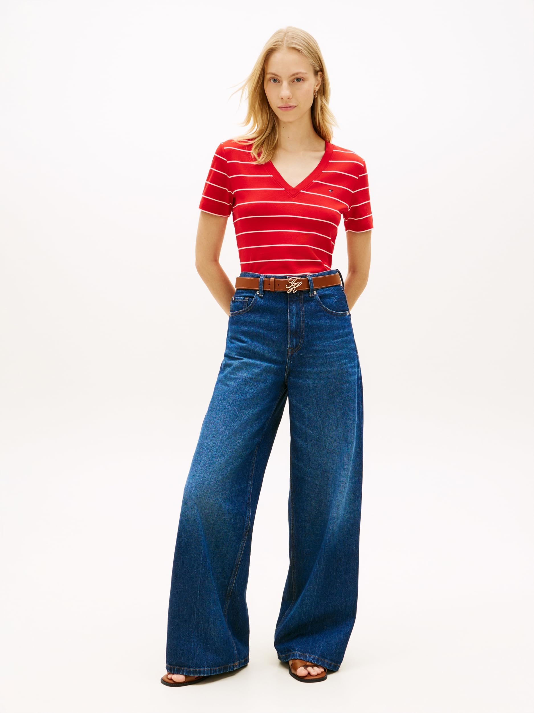 Tommy Hilfiger Slim Cody V-NK SS