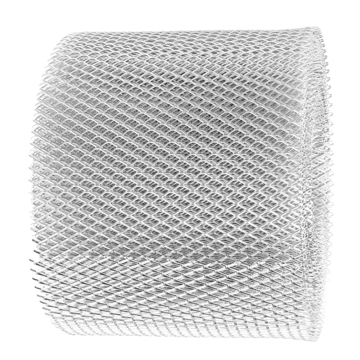 Cubre canalones fácil de instalar con malla de aluminio protectora para filtrado limpio