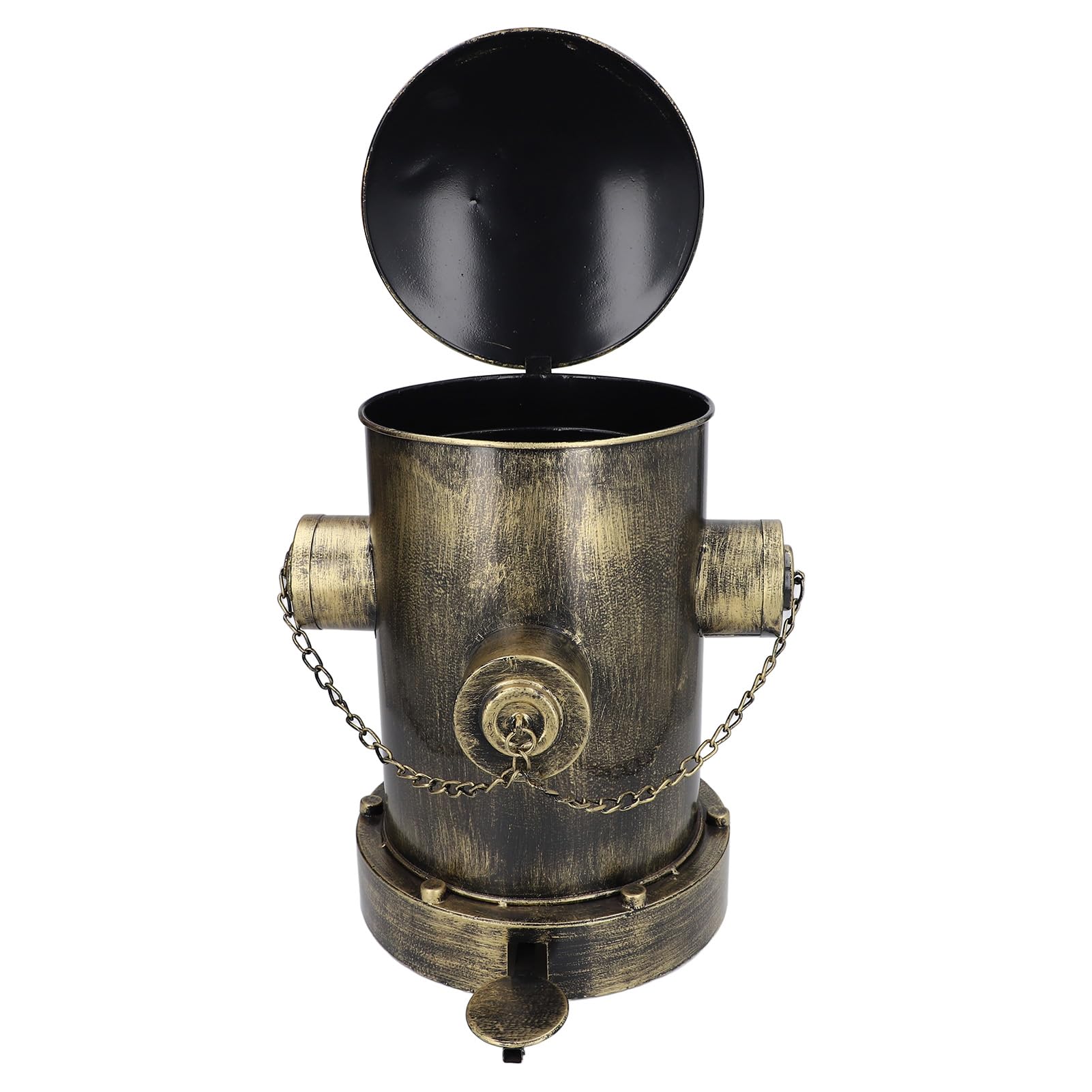 Cubo de Basura para Hidrante de Incendio, Diseño Bronce Antiguo