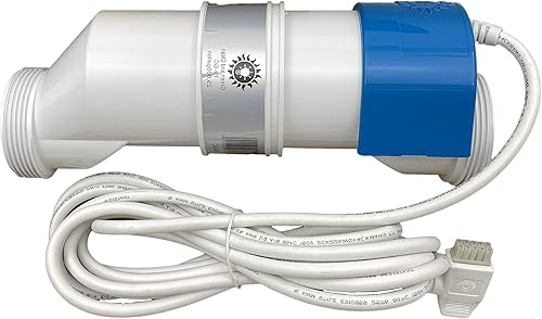 NC-25C Celda de clorador de agua salada con soporte y junta tórica. NC-25C reemplaza la célula para el sistema de clorador para piscina de 25,000