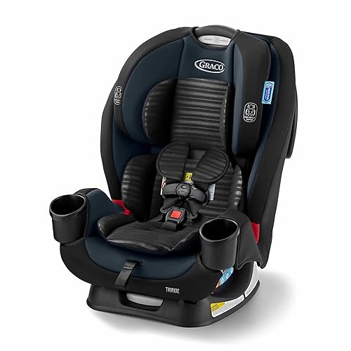 Graco TriRide - Asiento reclinable 3 en 1 para automóvil, Clybourne - Asiento de automóvil orientado hacia atrás y hacia adelante, refuerzo de