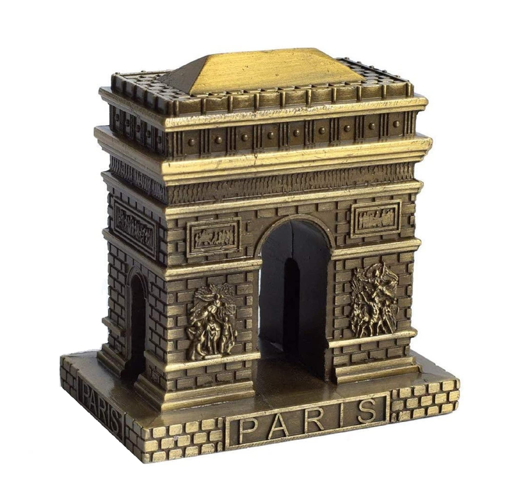 AUGEN Antique Finish Triumphal Arch 8cm Souvenir Metal Miniature Statue (6751L) (B0B21HC5ND) Amazon Price History, Amazon Price Tracker