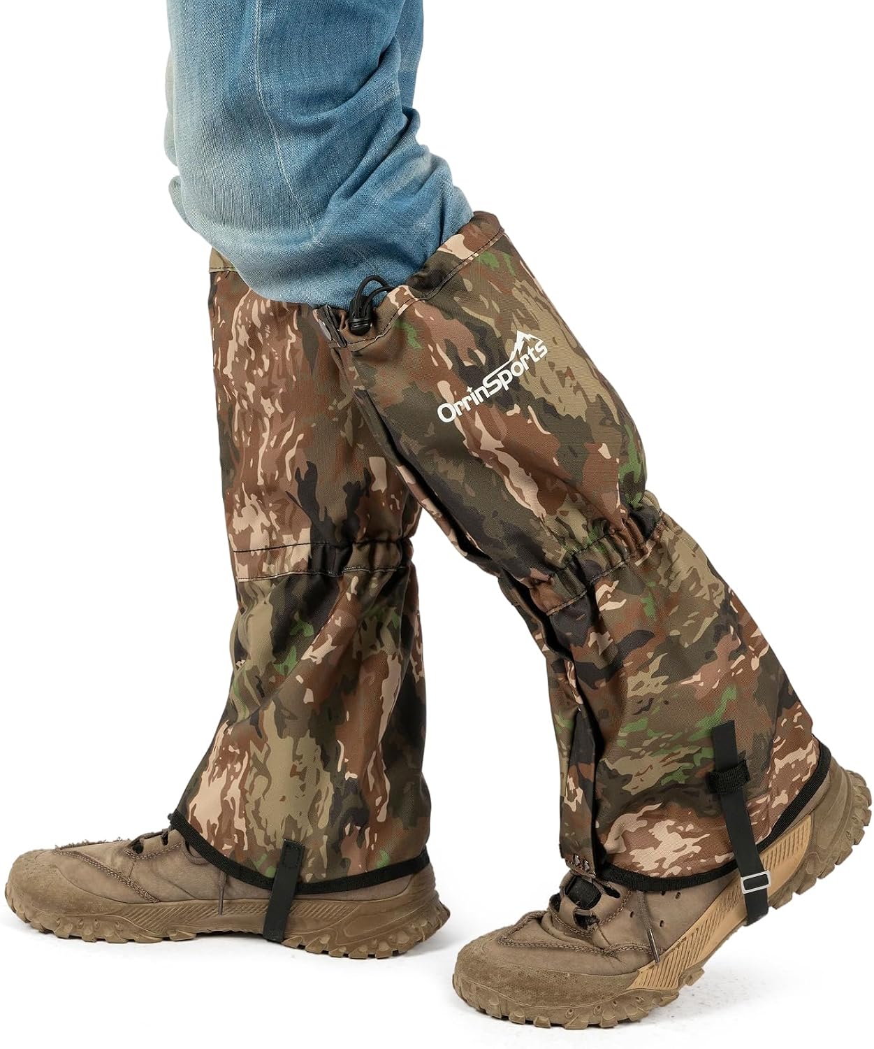 Waterproof Snow Gaiters for Boots, Long Leg Gaiters for Hiking, Hunting & Outdoor Work – Anti-Snow, Anti-Water, Anti-Sand Protection