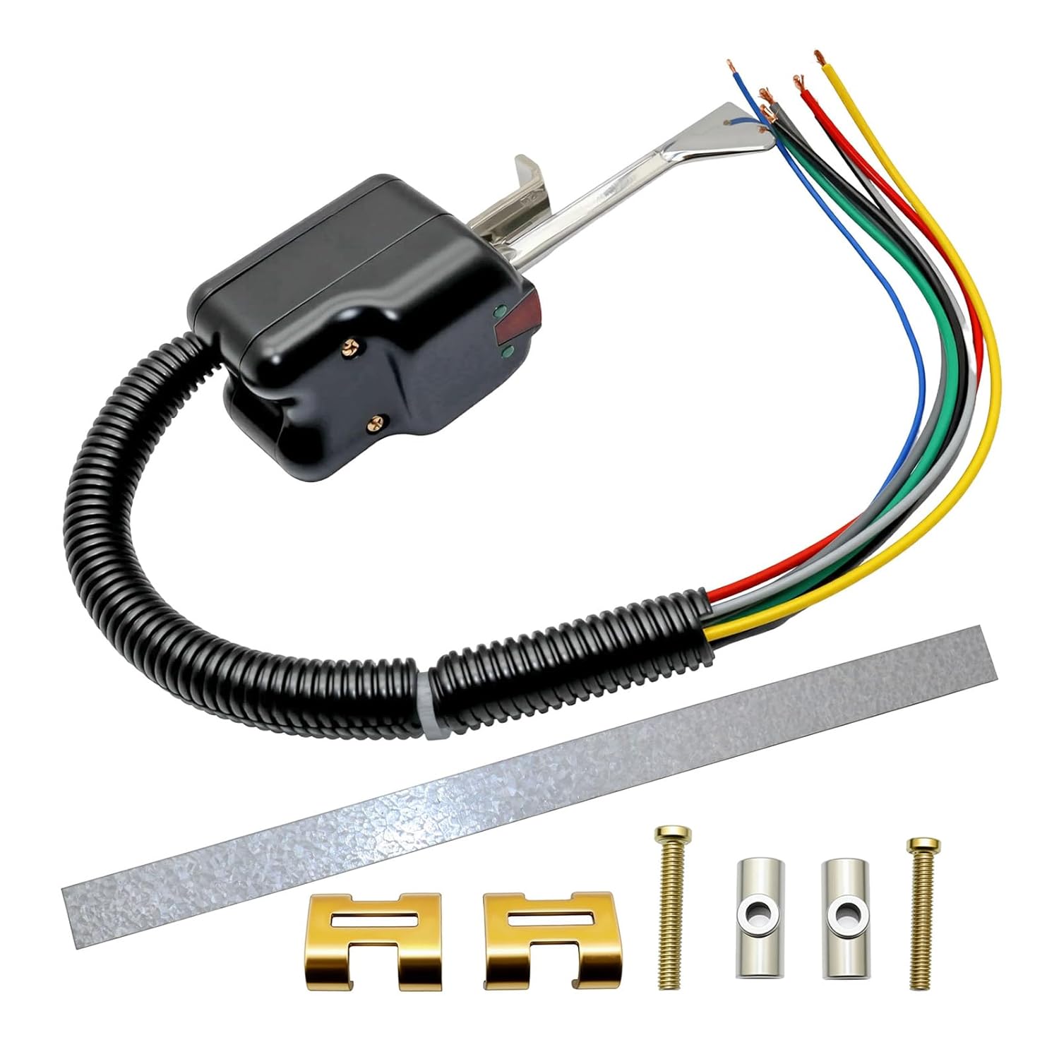 Universal 7-Wire Turn Signal Switch Fit for VSM 4320-900 Signal Stat 900, Replacement for 4320-900