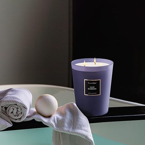 Miniatura 29 de HomeLights Velas perfumadas Vela en tarro grande, 33.3 onzas Velas de aromaterapia de soja natural, hasta 70 horas de tiempo de combustión con 3