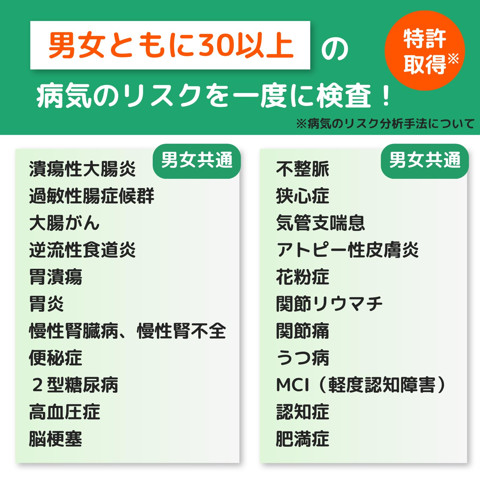 Amazon.co.jp: 腸内フローラ 検査キット『健腸ナビⓇ』【特許取得