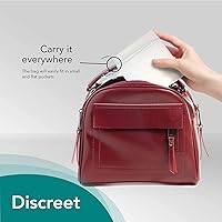 Vista 8 de Bolsa para vómito Carebag con almohadilla súperabsorbente (Caja de 20 bolsas), CLEANIS VOMIT BAG, 1, 1