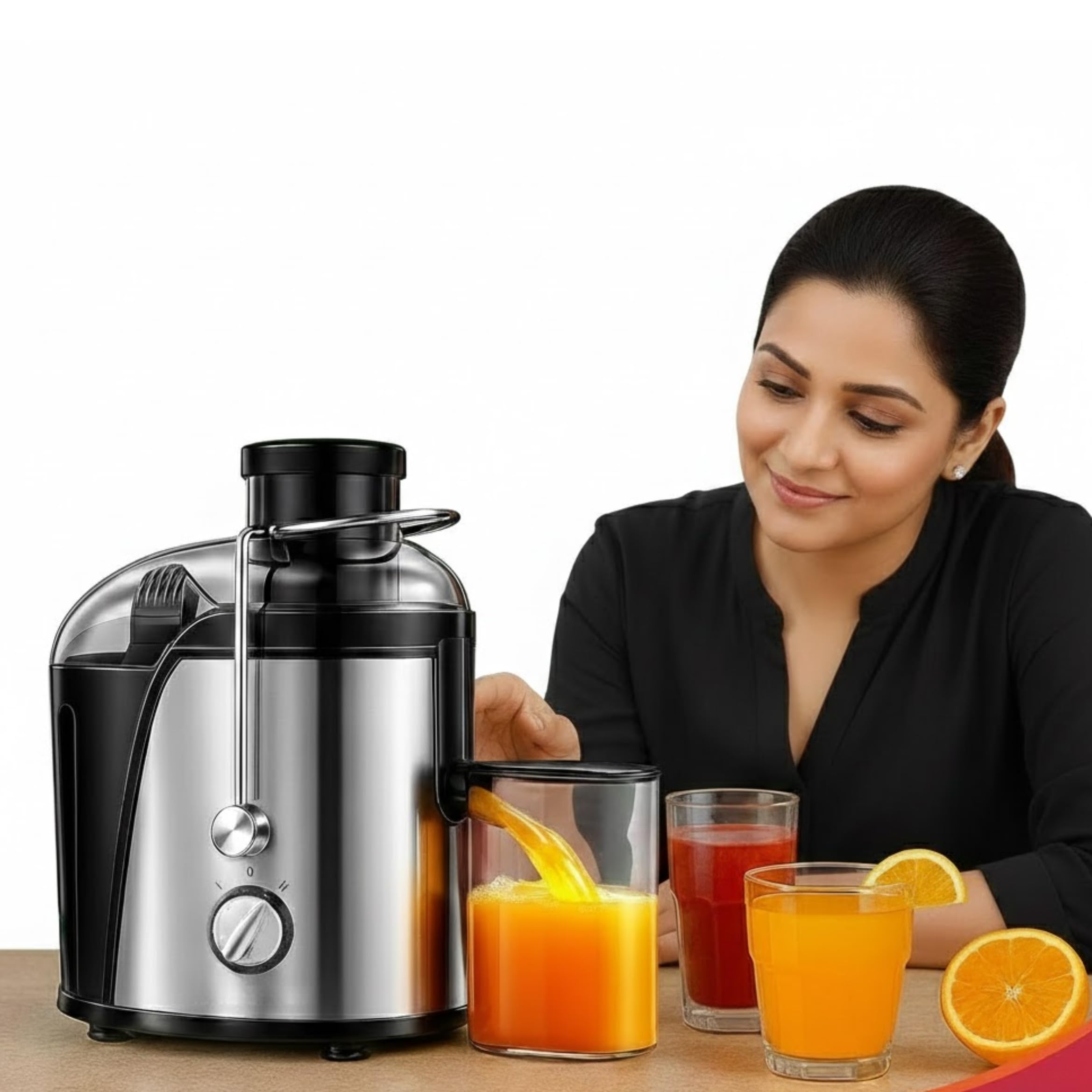 Drumstone 2026 Latest 500W Centrifugal Juicer for Home Fresh Fruit & Vegetable Juice in Seconds Dual Speed Control Wide Feeding Mouth Pulp Separator for Easy Cleaning With 5+5 Year Extended Warranty-picture-10
