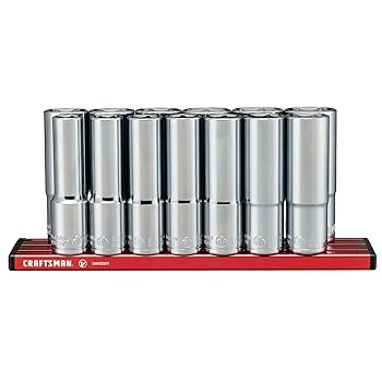 Amazon.com: CRAFTSMAN V-SERIES Socket Set, Deep MM, 1/2 Inch