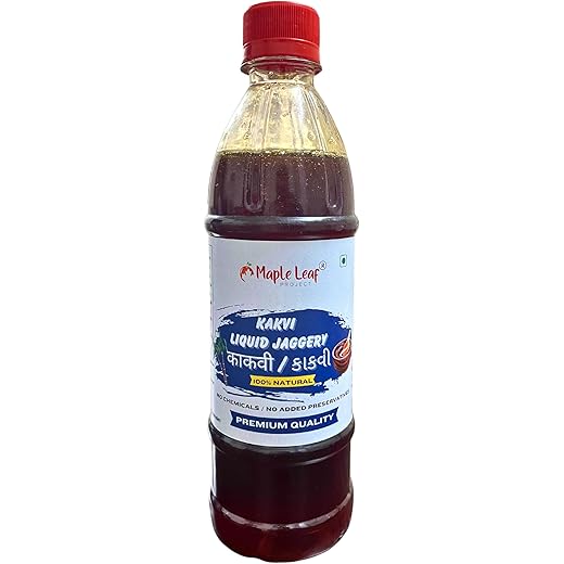 Maple Leaf Project Vida Liquid Kakvi Jaggery Syrup (600 Gms)