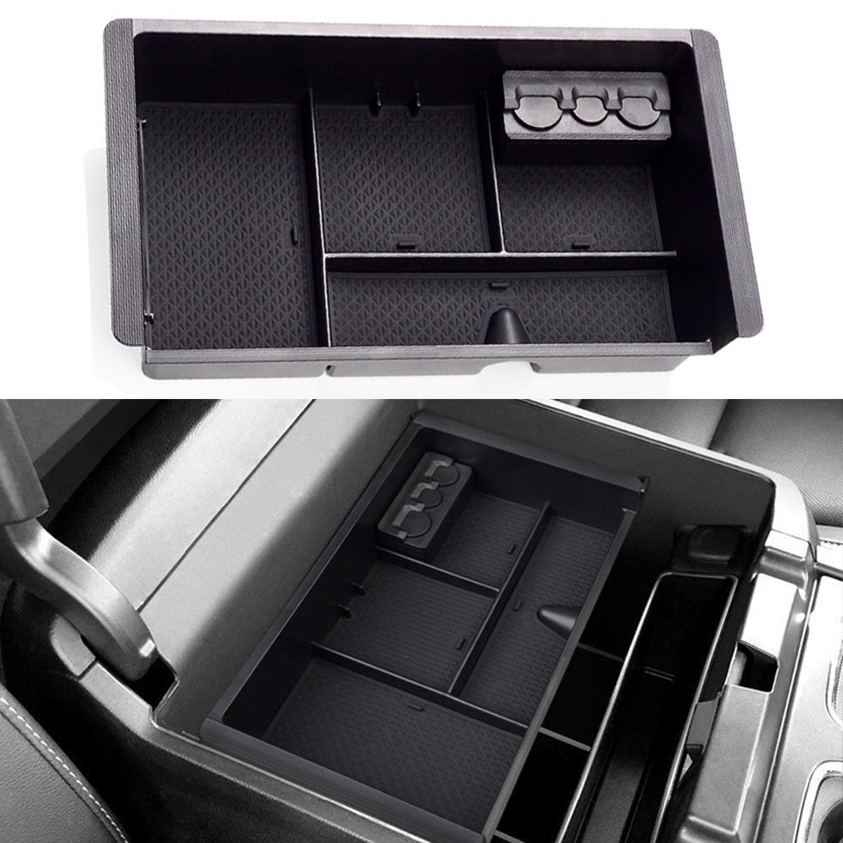 Buy Moonlinks Center Console Organizer for GMC Sierra Yukon/Chevy Tahoe Silverado Suburban 2015