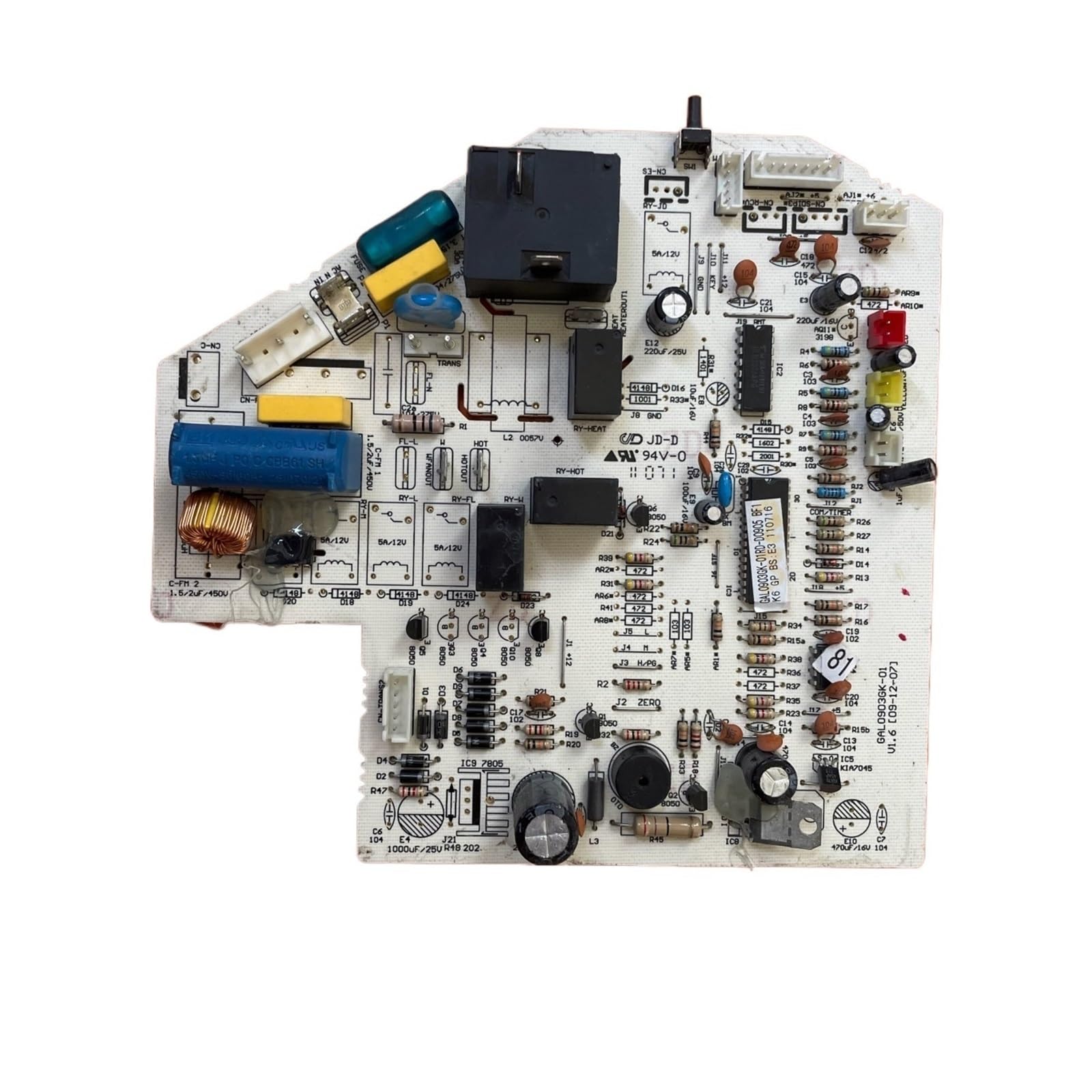 WANGZEQIOU Air Conditioner Computer Board Control Board GAL0903GK-01 GAL1006GK-11 Part(GAL1006GK-11)