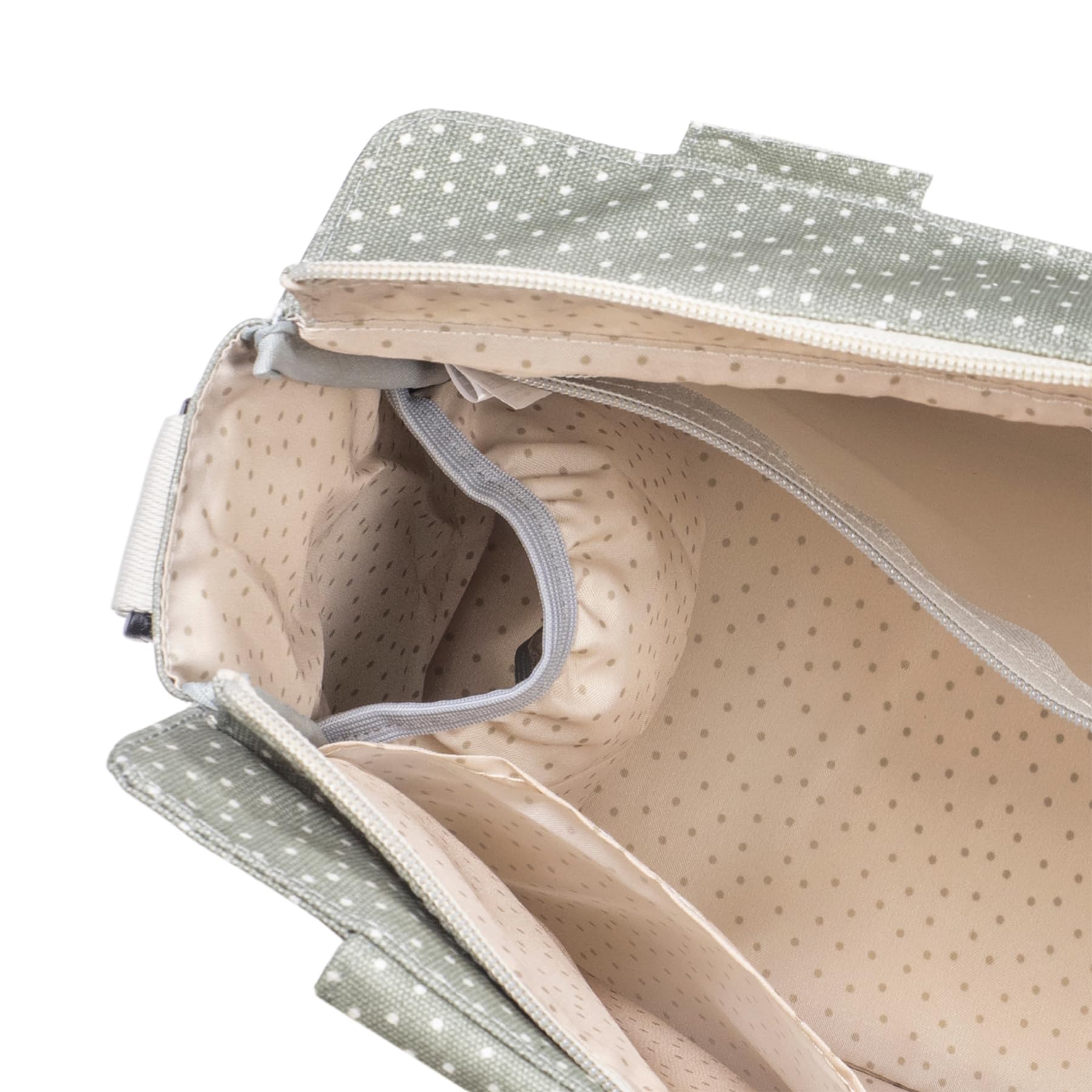 Walking Mum - Bolsa Canastilla Topito Poppy Musgo